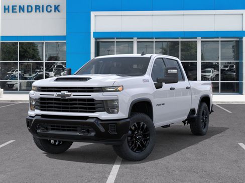 New 2026 Chevrolet Silverado 2500 Custom w/ Custom Blackout Package AWD/4WD image 8