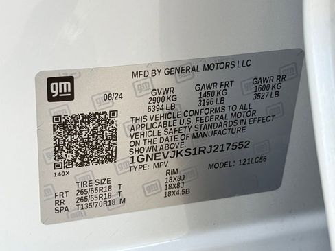 Used 2024 Chevrolet Traverse Z71 image 32