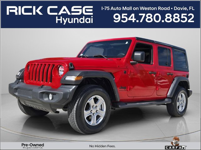 Used 2023 Jeep Wrangler Unlimited Sport AWD/4WD image 1