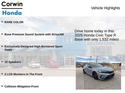 Used 2025 Honda Civic Type R image 6