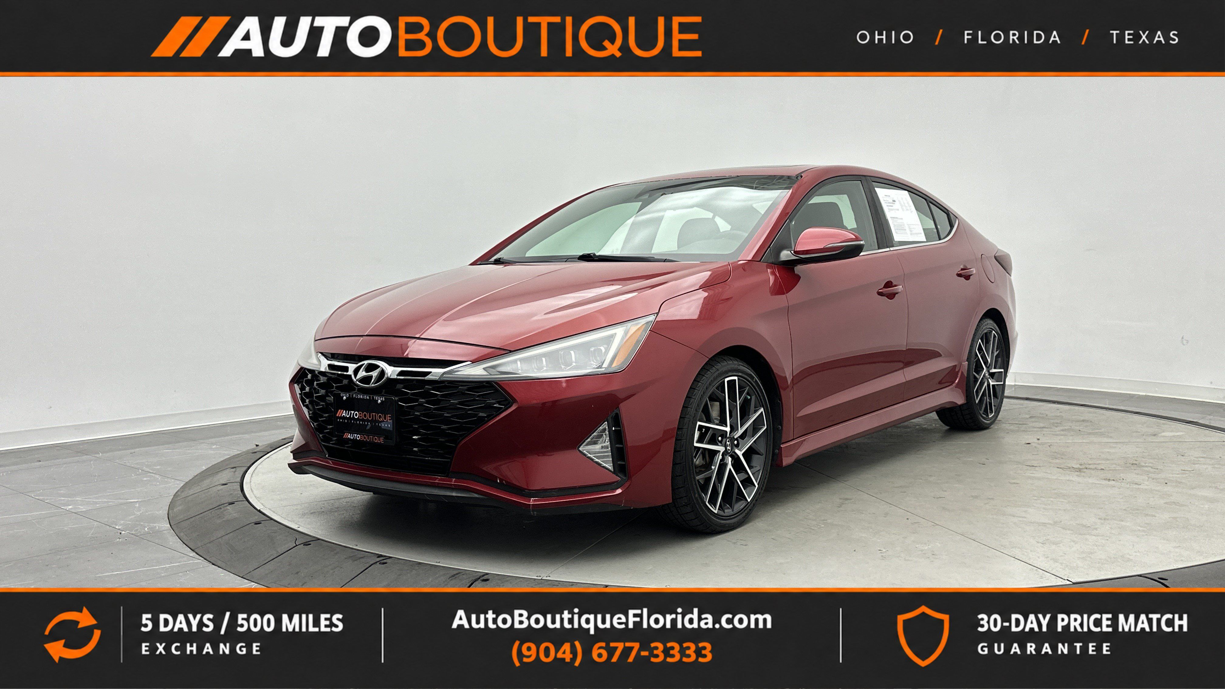 Used 2019 Hyundai Elantra Sport w/ Cargo Package FWD image 1