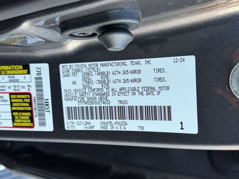 Used 2025 Toyota Tundra 1794 Edition AWD/4WD image 27
