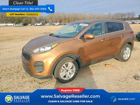 Used 2017 Kia Sportage LX w/ Paint Protection Package image 1