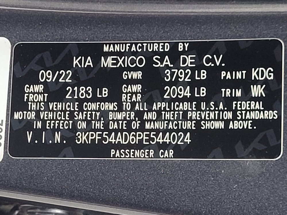 Used 2023 Kia Forte GT-Line w/ GT-Line Premium Package FWD image 33