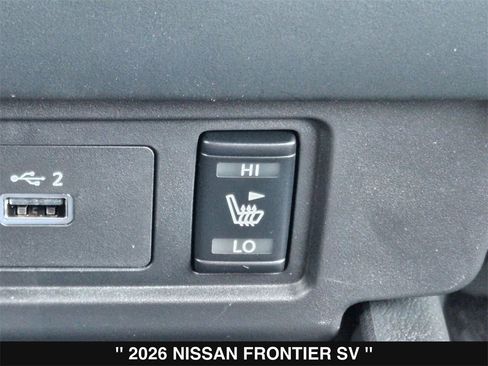 New 2026 Nissan Frontier SV w/ All-Weather Content Package image 21