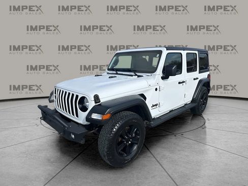 Used 2021 Jeep Wrangler Unlimited Sport image 1