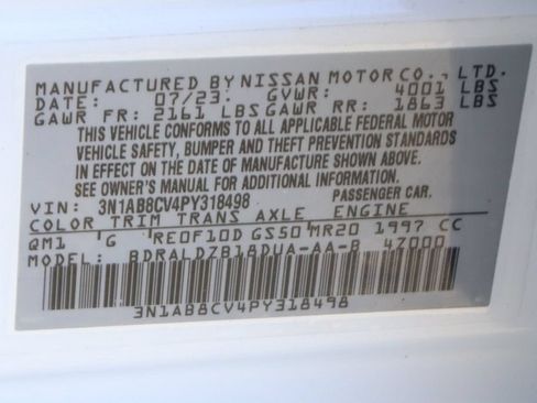 Used 2023 Nissan Sentra SV FWD image 45