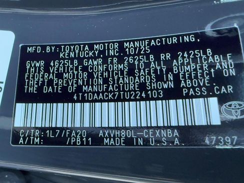 New 2026 Toyota Camry LE image 16