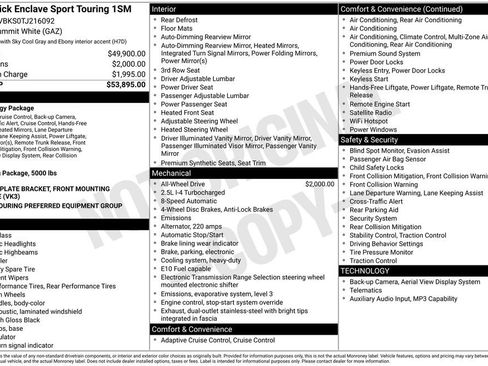 Certified 2026 Buick Enclave Sport Touring AWD/4WD image 5