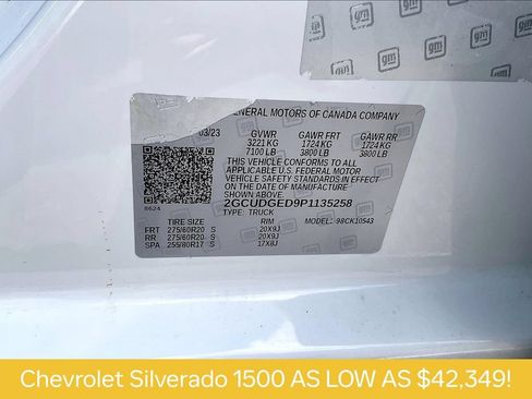 Used 2023 Chevrolet Silverado 1500 LTZ AWD/4WD image 35