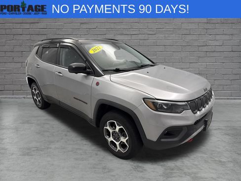 Used 2022 Jeep Compass Trailhawk w/ Trailhawk Elite Group AWD/4WD image 1