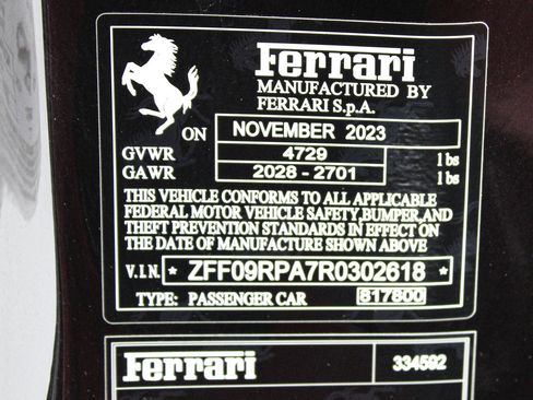 Certified 2024 Ferrari Roma Spider RWD image 59