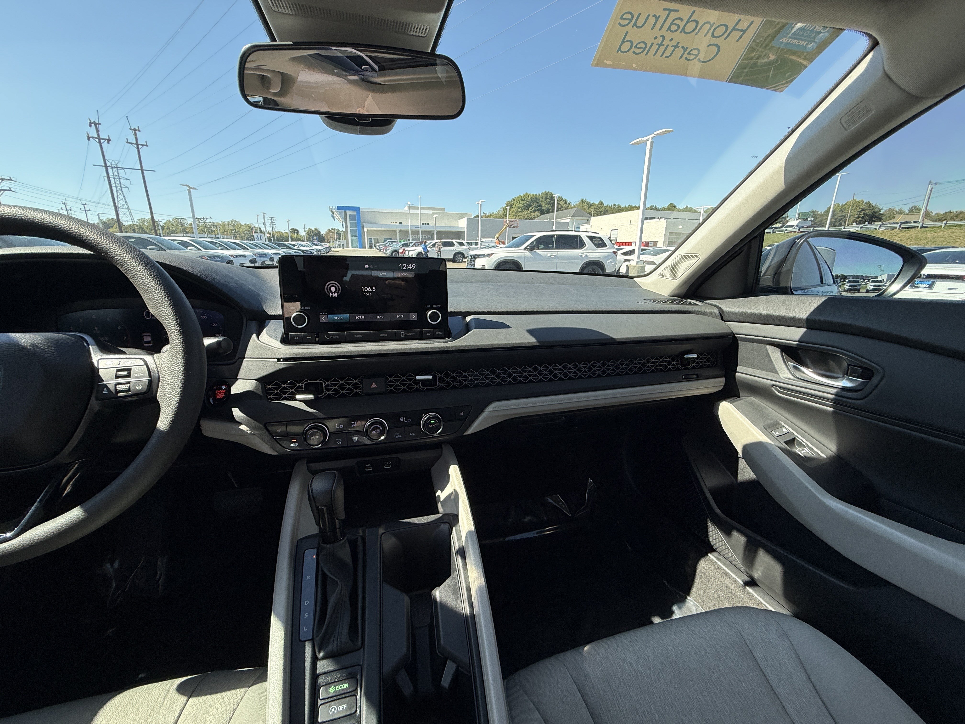Certified 2024 Honda Accord EX image 30