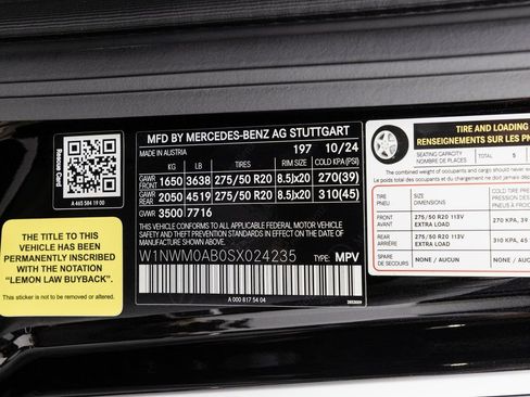 Used 2025 Mercedes-Benz G 580 w/ EQ Technology image 38