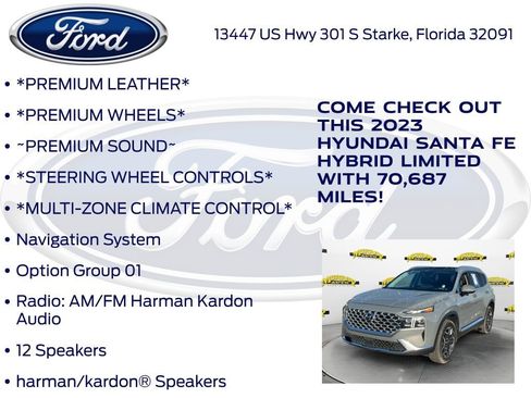 Used 2023 Hyundai Santa Fe Limited image 15