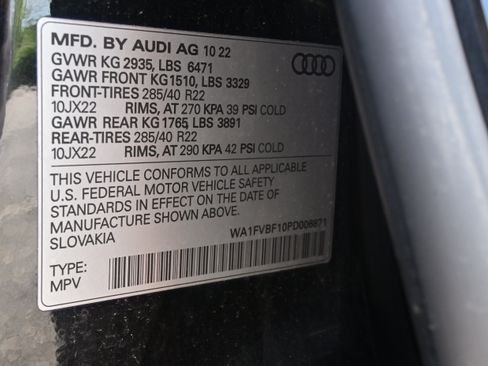 Used 2023 Audi Q8 Prestige AWD/4WD image 37