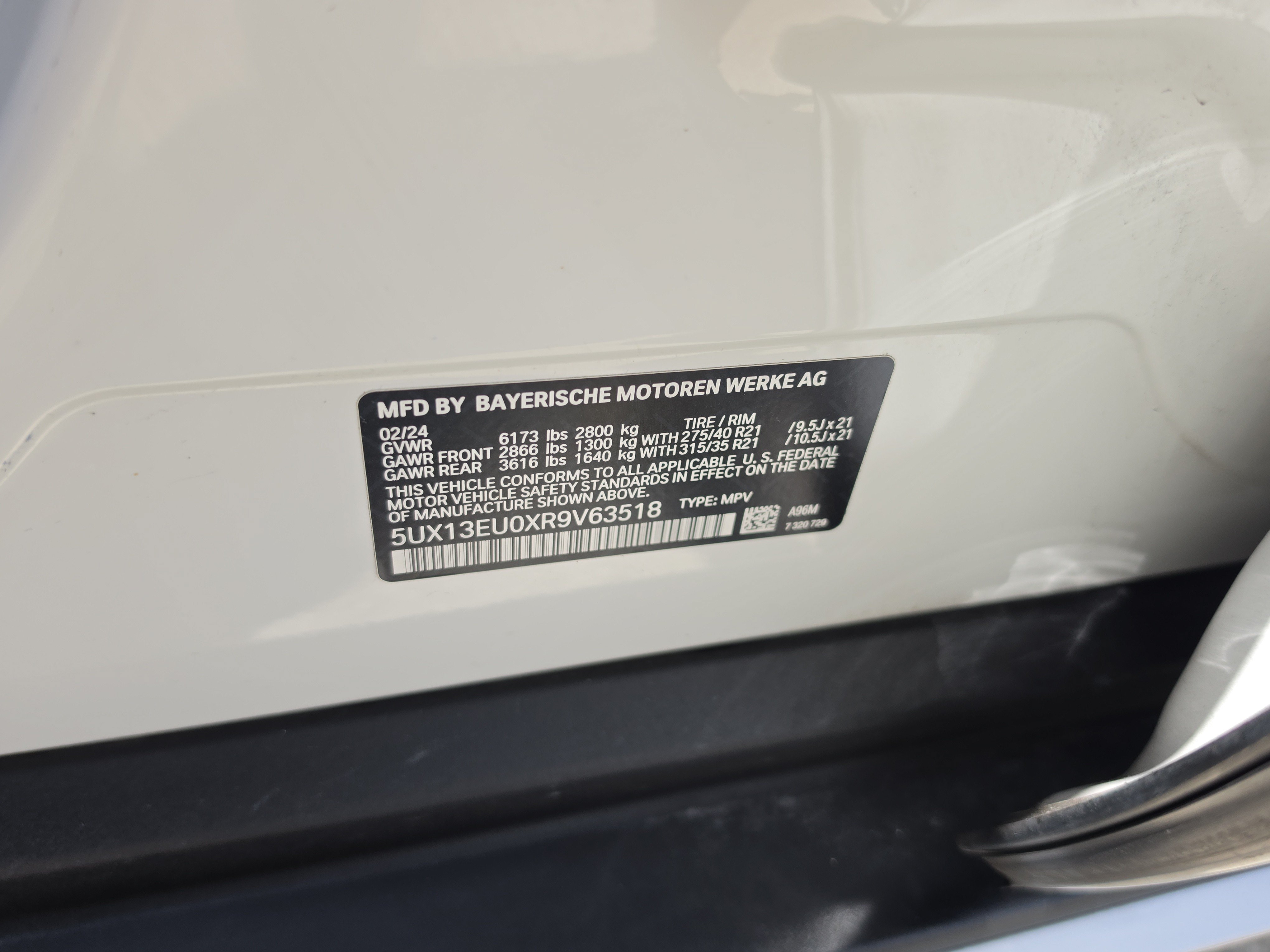 Used 2024 BMW X5 sDrive40i w/ Premium Package RWD image 36