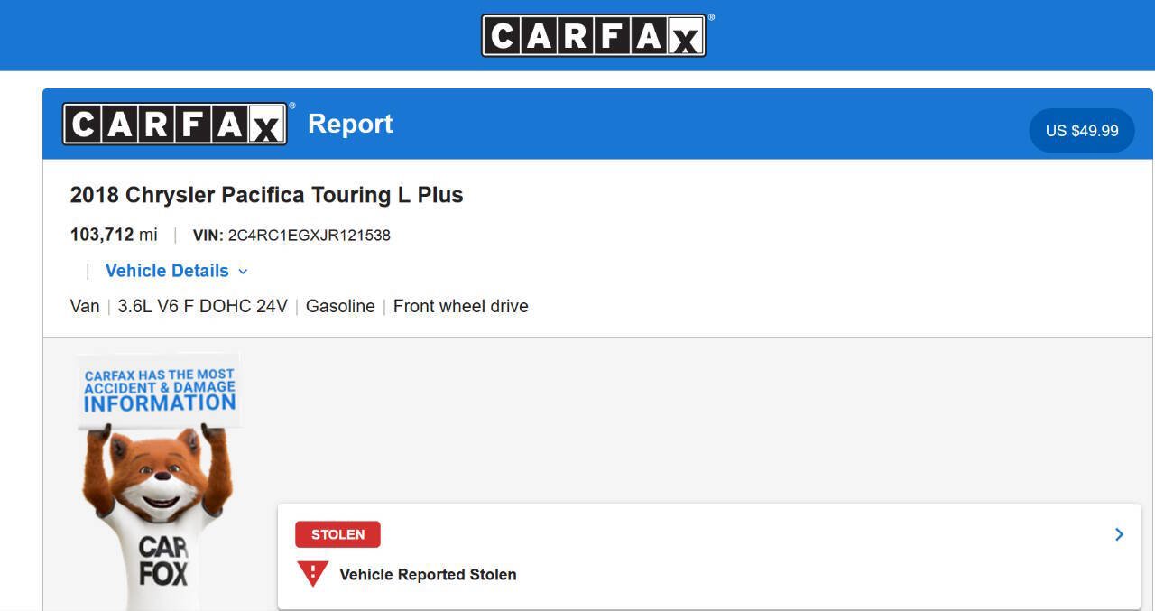 Used 2018 Chrysler Pacifica Touring-L Plus FWD image 7