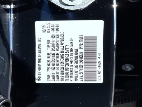 Used 2019 Honda Ridgeline Sport image 25