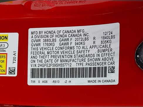 Used 2025 Honda Civic Sport image 12