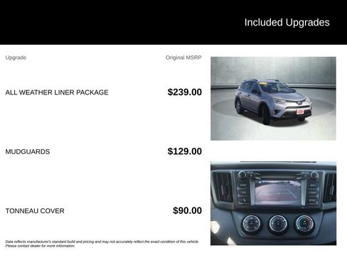 Used 2017 Toyota RAV4 LE w/ All Weather Liner Package AWD/4WD image 31