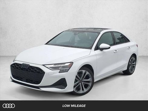 Certified 2025 Audi A3 2.0T Premium w/ Black Optic Package image 1