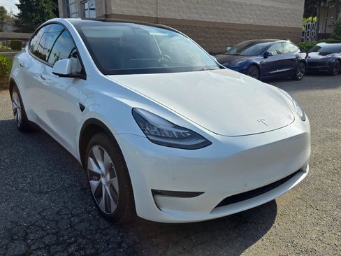 Used 2021 Tesla Model Y Long Range AWD/4WD image 3