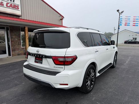 Used 2023 Nissan Armada Platinum w/ Captain's Chairs Package RWD image 4