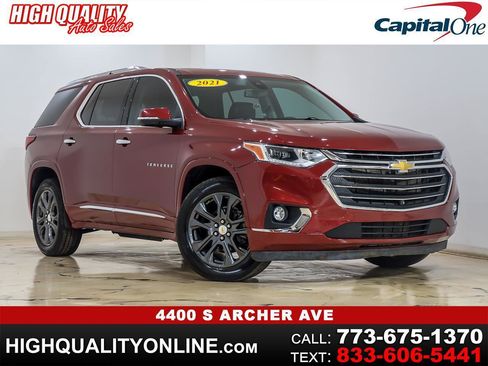 Used 2021 Chevrolet Traverse Premier AWD/4WD image 1