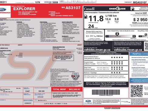 Used 2021 Ford Explorer ST AWD/4WD image 6