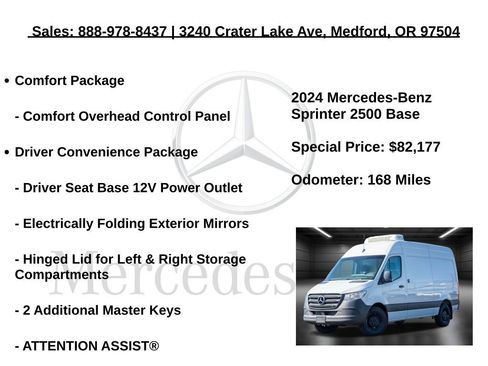Used 2024 Mercedes-Benz Sprinter 144 Cargo image 5