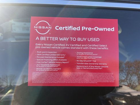 Certified 2023 Nissan Rogue SV w/ SV Premium Package image 8