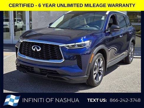 Certified 2023 INFINITI QX60 Luxe w/ Cargo Package AWD/4WD image 1