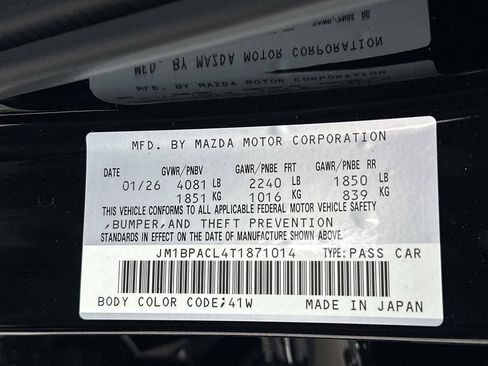 New 2026 MAZDA MAZDA3 2.5 S Sedan w/ Preferred Pkg FWD image 31
