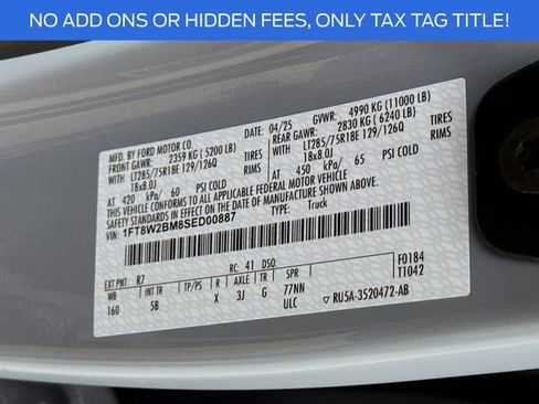 New 2025 Ford F250 Lariat w/ Lariat Ultimate Package image 34