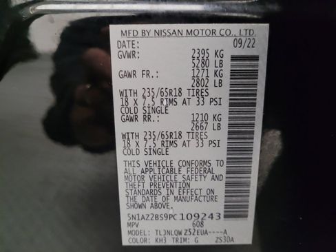 Used 2023 Nissan Murano SV image 33