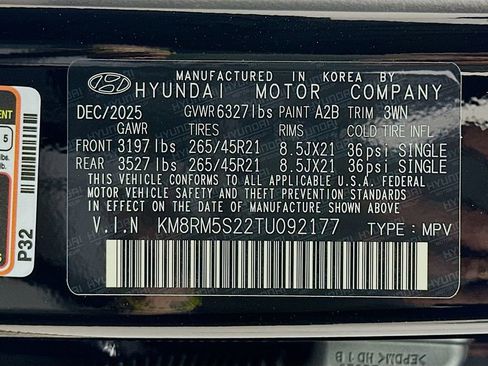 New 2026 Hyundai Palisade Calligraphy image 24