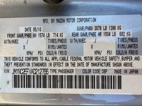 Used 2010 MAZDA MX-5 Miata Grand Touring w/ Premium Pkg image 11