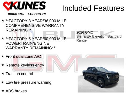 New 2026 GMC Sierra EV Elevation image 3