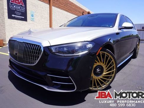Used 2021 Mercedes-Benz S 580 4MATIC Sedan w/ AMG Line image 65