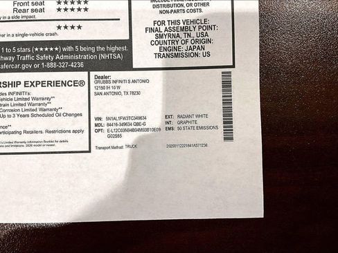 New 2026 INFINITI QX60 Sport image 41