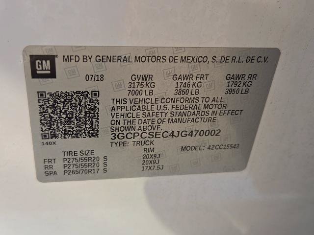 Certified 2018 Chevrolet Silverado 1500 LTZ w/ Texas Edition RWD image 31