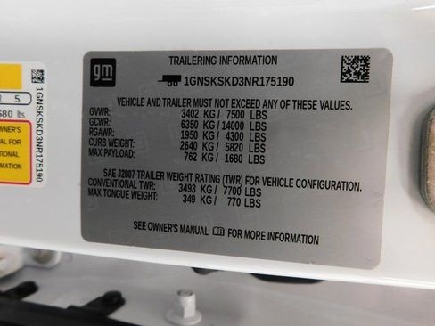 Used 2022 Chevrolet Tahoe Premier image 60