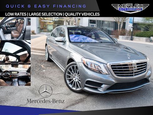 Used 2017 Mercedes-Benz S 550 Sedan w/ Sport Package w/ Sport Package image 1