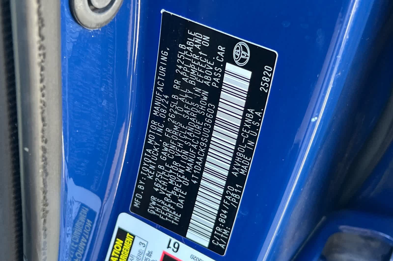 Certified 2025 Toyota Camry LE FWD image 26