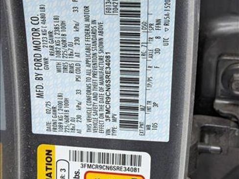 Used 2025 Ford Bronco Sport Outer Banks w/ Outer Banks Tech Package+ AWD/4WD image 15