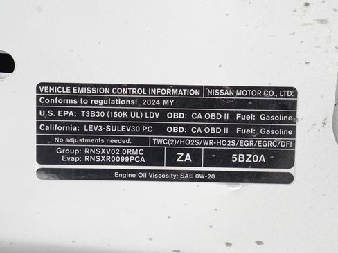 Certified 2024 Nissan Sentra SV image 25