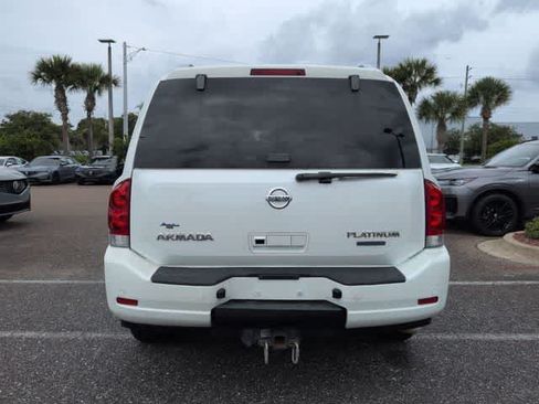 Used 2015 Nissan Armada Platinum w/ 2nd Row Captain Seat Package RWD image 7