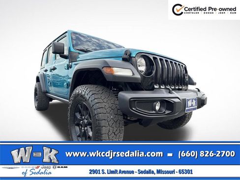 Certified 2020 Jeep Wrangler Unlimited Sport AWD/4WD image 3
