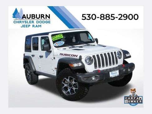 Used 2022 Jeep Wrangler Unlimited Rubicon AWD/4WD image 1